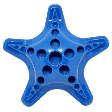Sodapup dog toys starfish nylon toy blue starfish ultra durable nylon dog chew toy for aggressive chewers blue 17859937566854